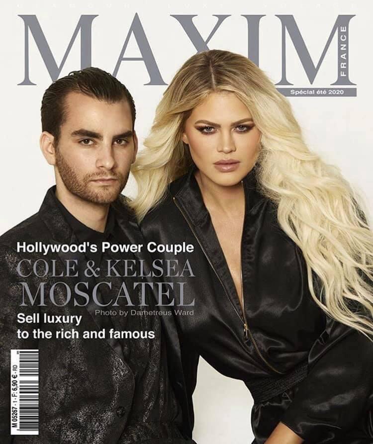 FORTUNA Tokyo's jacket is featured on the cover of MAXIM France magazine.