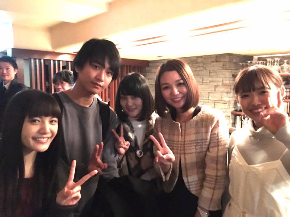 After the opening event of the movie "Mischievous Kiss The Movie: High School "at TOHO cinemas