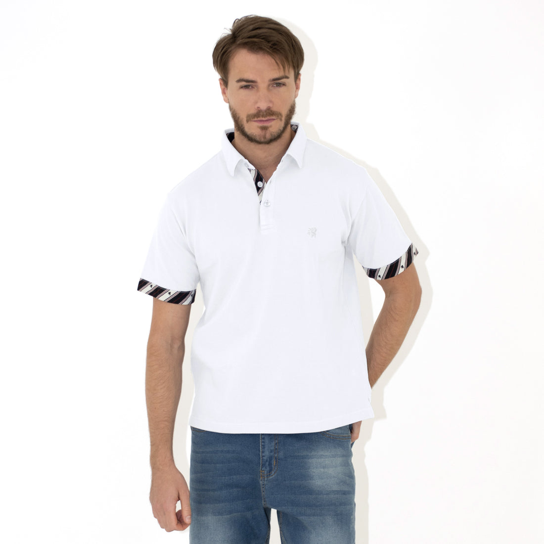 Miracle Unisex polo shirt antiviral processed.