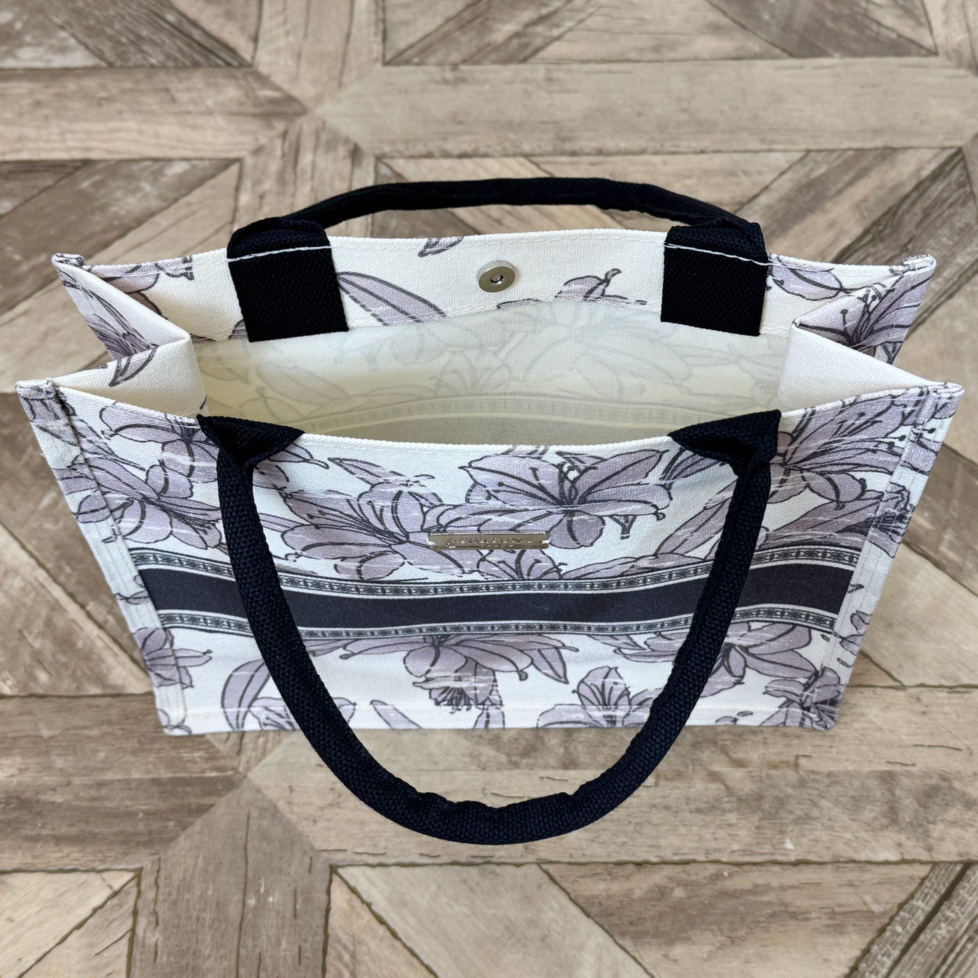 Canvas Bag Lily Shabby Chic Handbag FORTUNA Tokyo