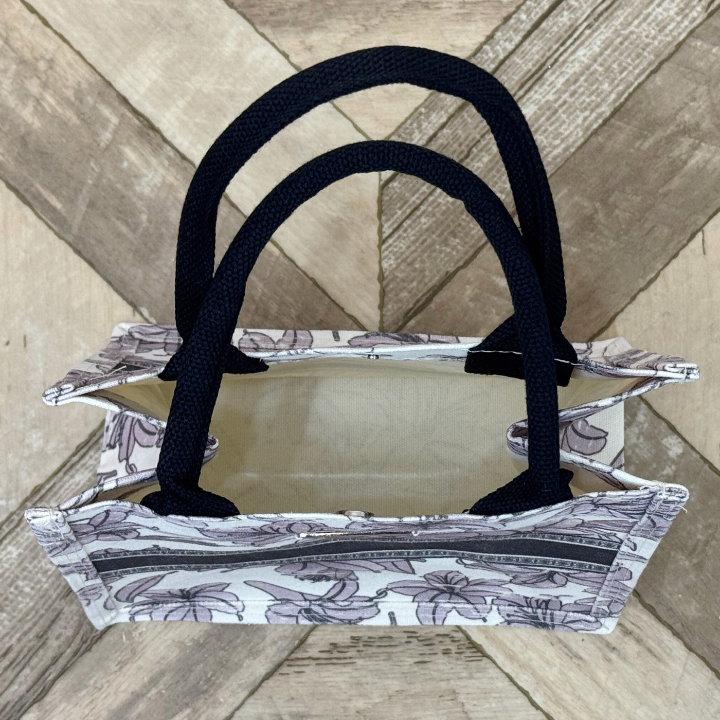 Canvas Bag Lily Shabby Chic Handbag FORTUNA Tokyo