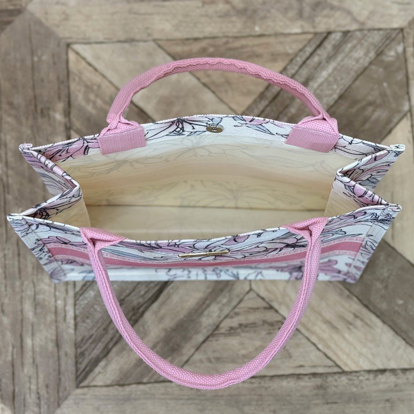 Canvas Bag Lily Shabby Chic Handbag FORTUNA Tokyo