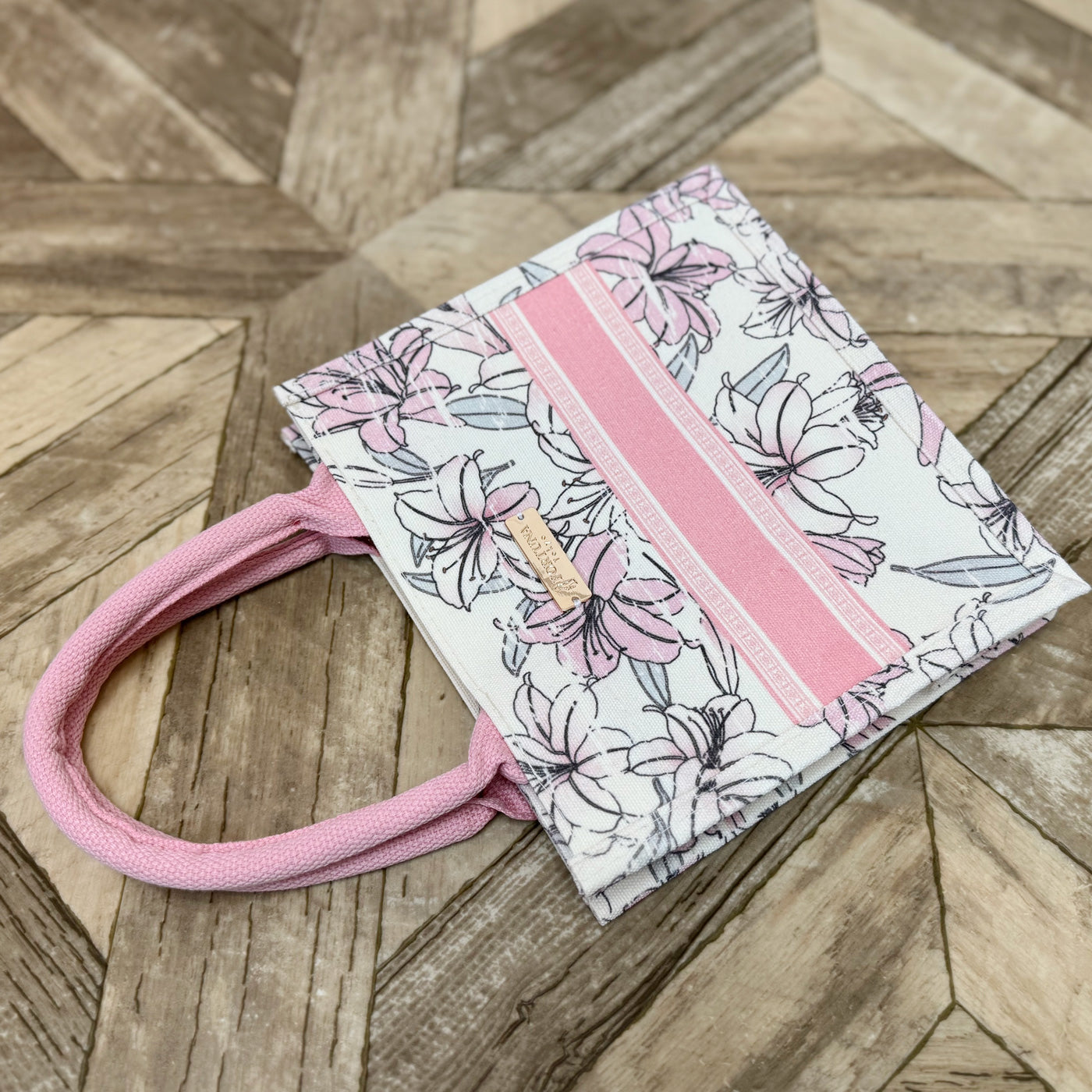 Canvas Bag Lily Shabby Chic Handbag FORTUNA Tokyo