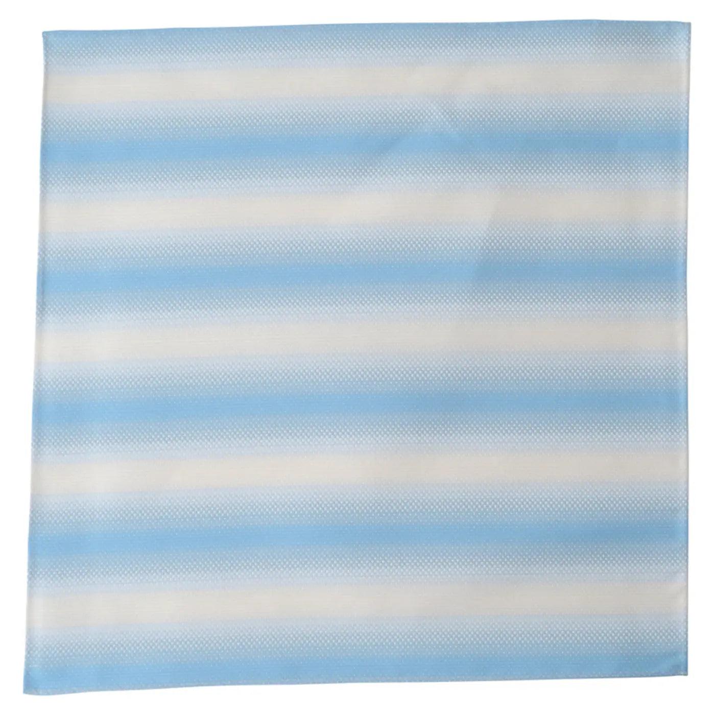 Men’s Silk Pocket square -12. Horizon Gradation Pattern Made in Japan FORTUNA Tokyo