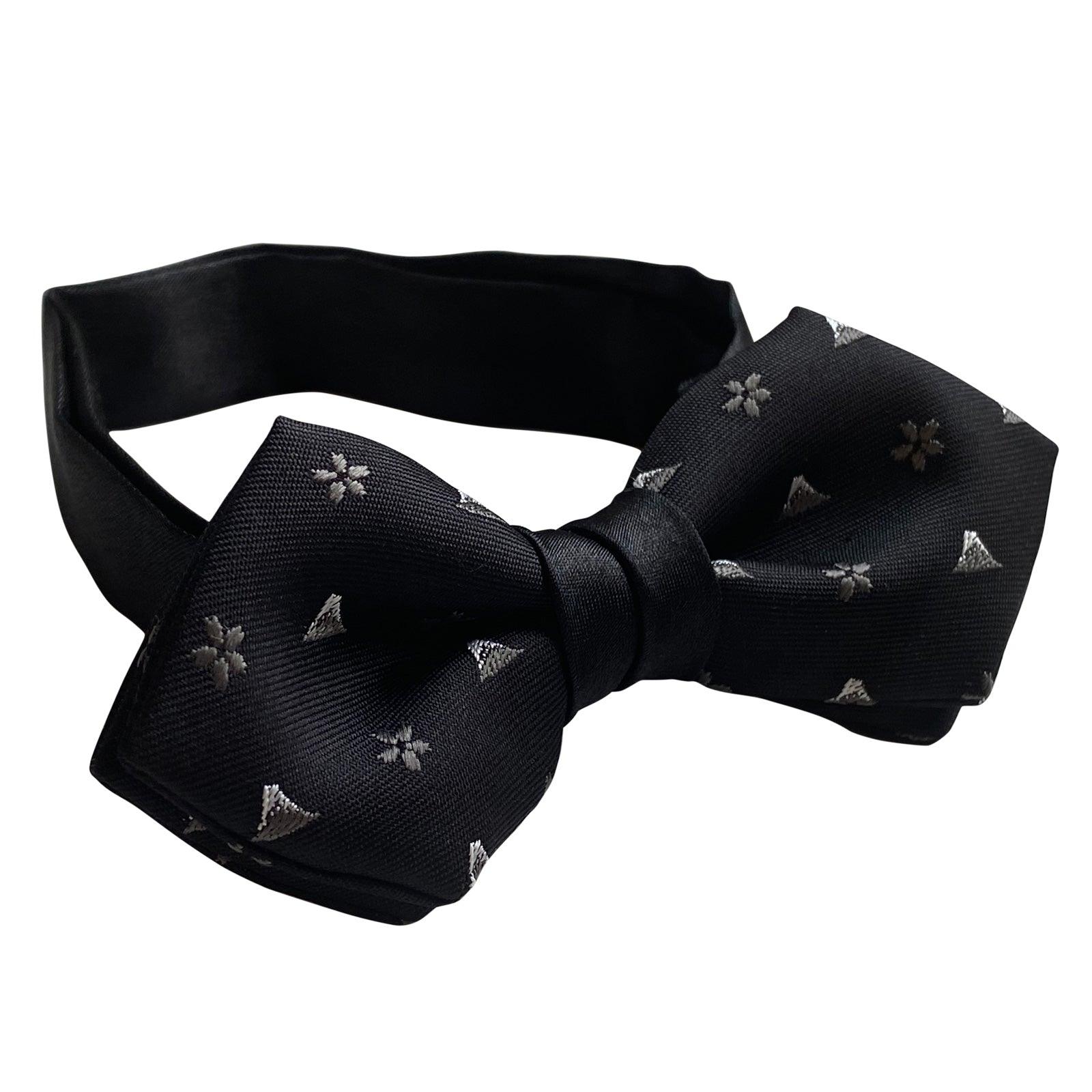 Men’s Pre-Tied Adjustable Bow Tie 100% Silk 18. HOKUSAI Mt. Fuji & Che ...