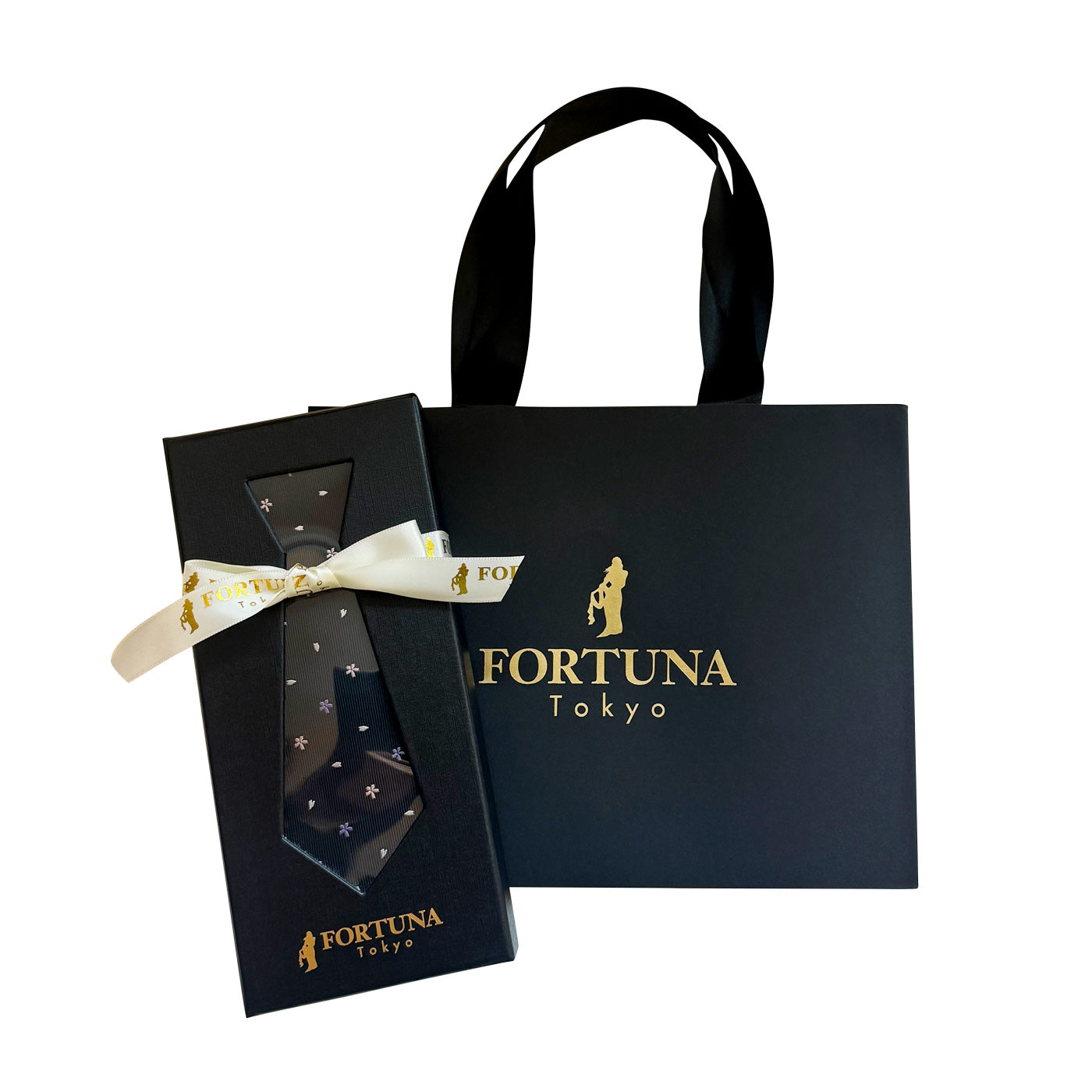 Paper bag & Box with Ribbon GiftApp