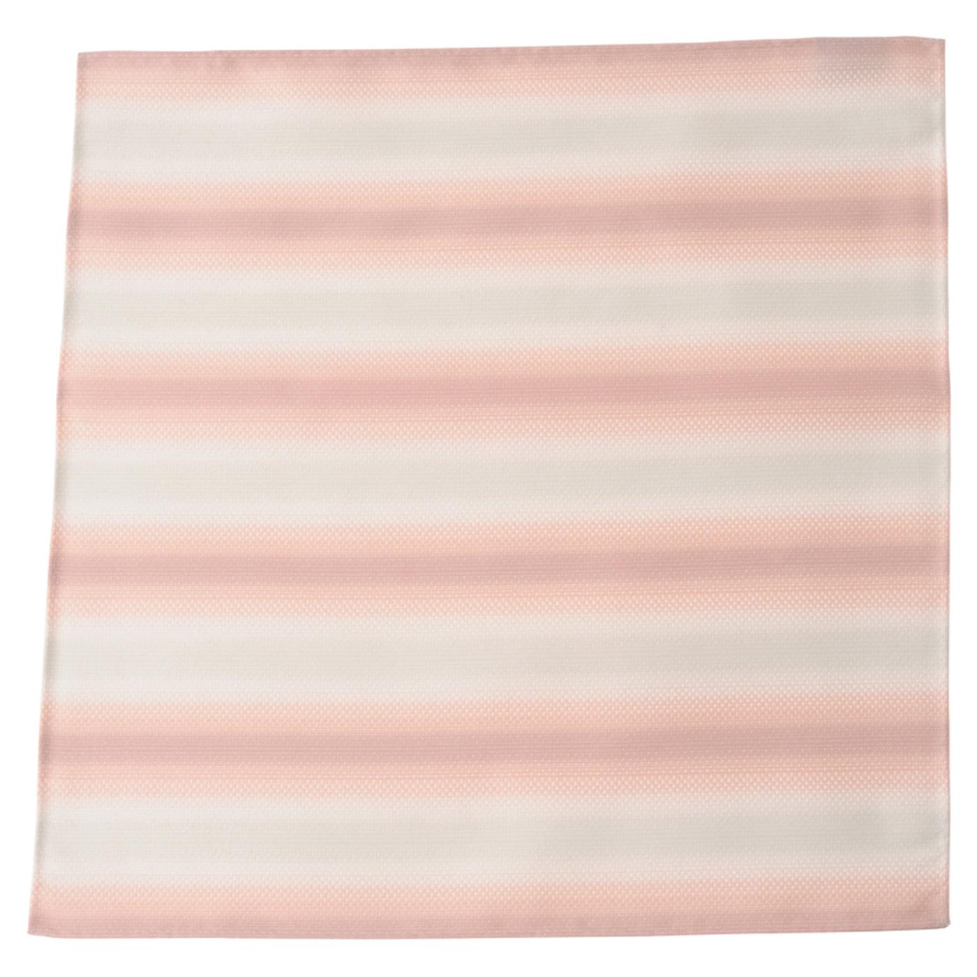 Men’s Silk Pocket square -12. Horizon Gradation Pattern Made in Japan FORTUNA Tokyo