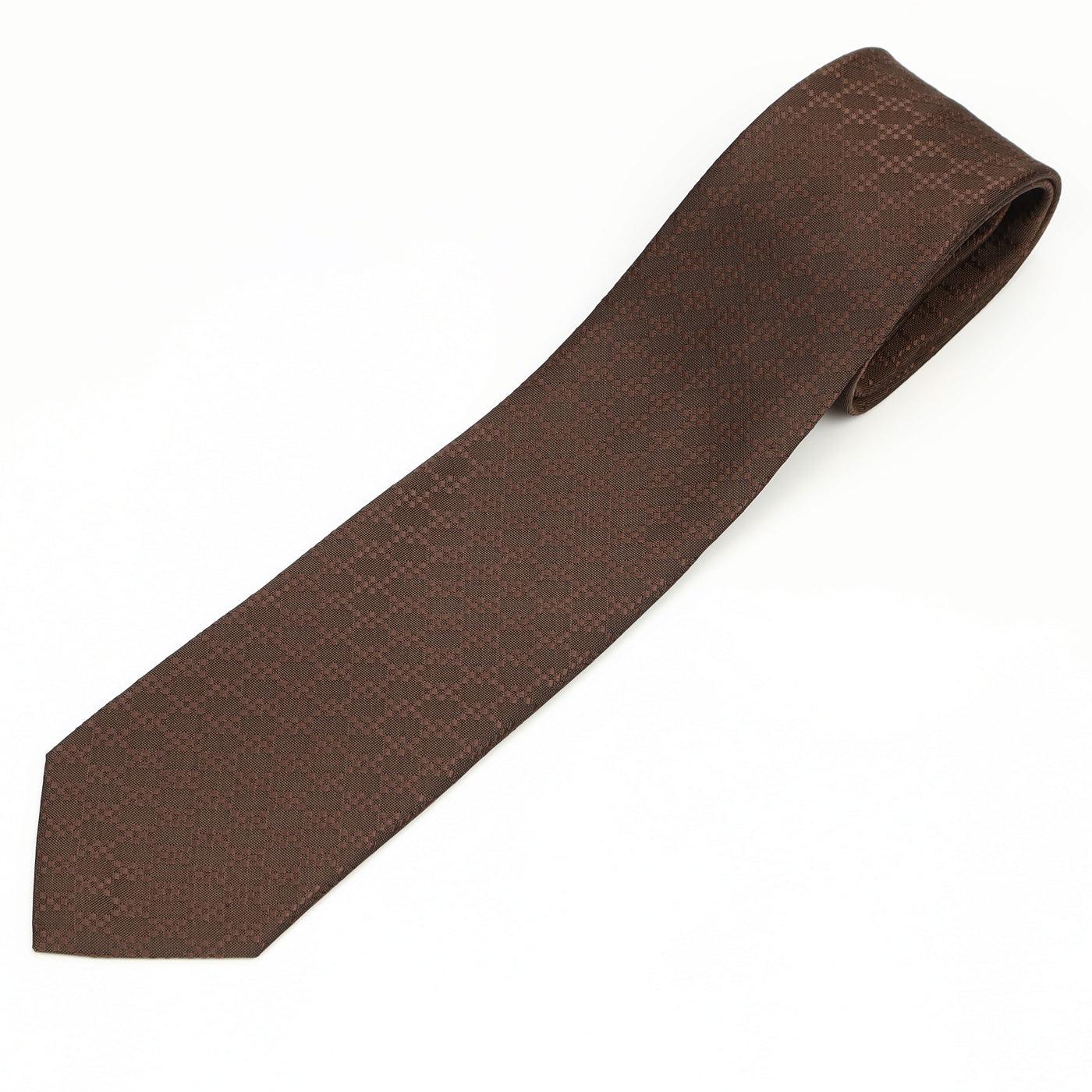 Men’s Jacquard Woven 100% Kyoto Silk Tie -25. Diamond- diamond pattern Made in Japan FORTUNA Tokyo