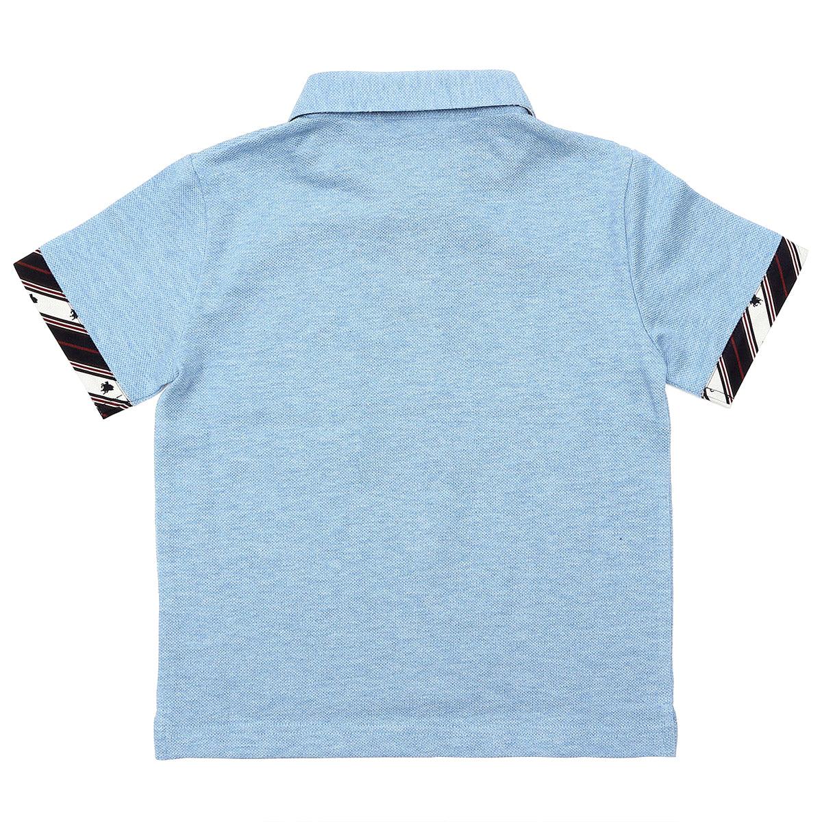 Kid's 100% Organic Cotton Short Sleeve Polo Shirt -13. Miracle Pegasus Design Made in Japan FORTUNA Tokyo