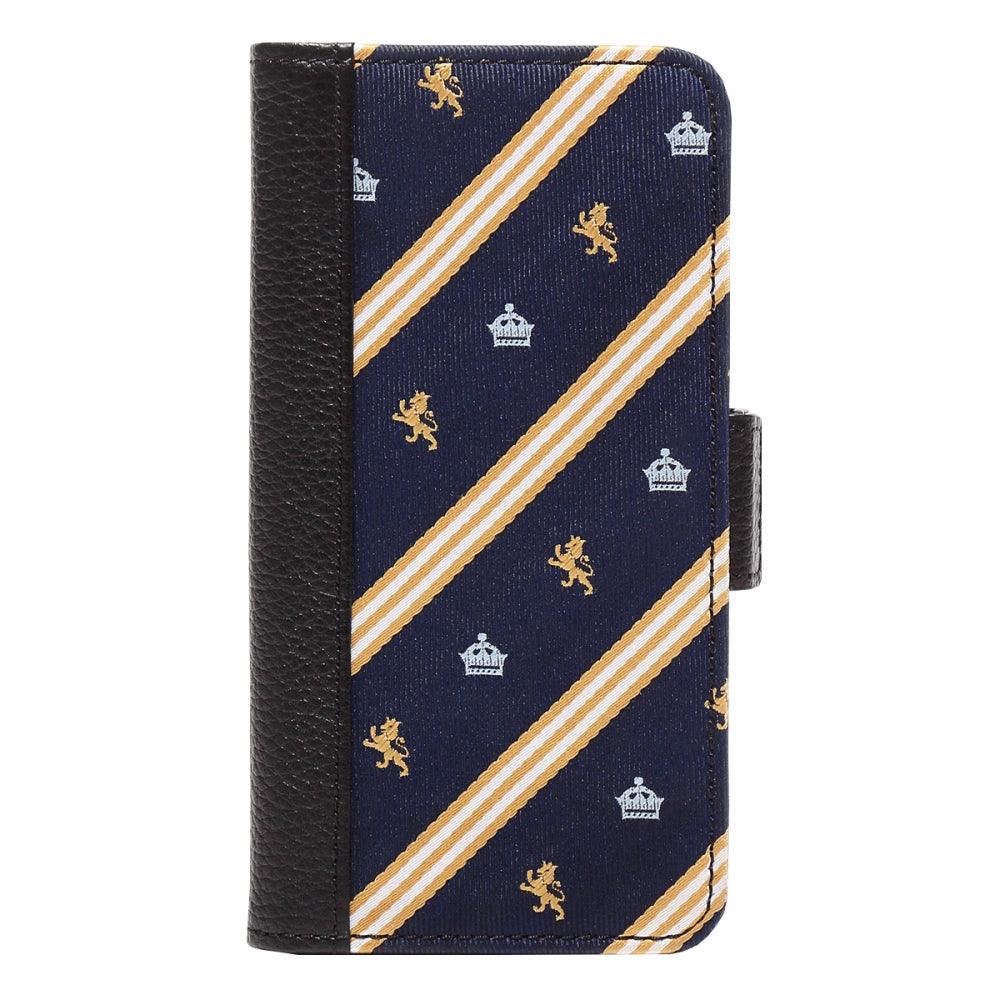 Wallet Case for Apple iPhone 6 7 8 Jacquard Woven Silk & Leather 3 Card Holder Made in Japan FORTUNA Tokyo