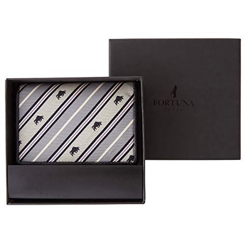 Hand Made Business Card Case Jacquard Woven Silk Genuine Leather Made in Japan FORTUNA Tokyo