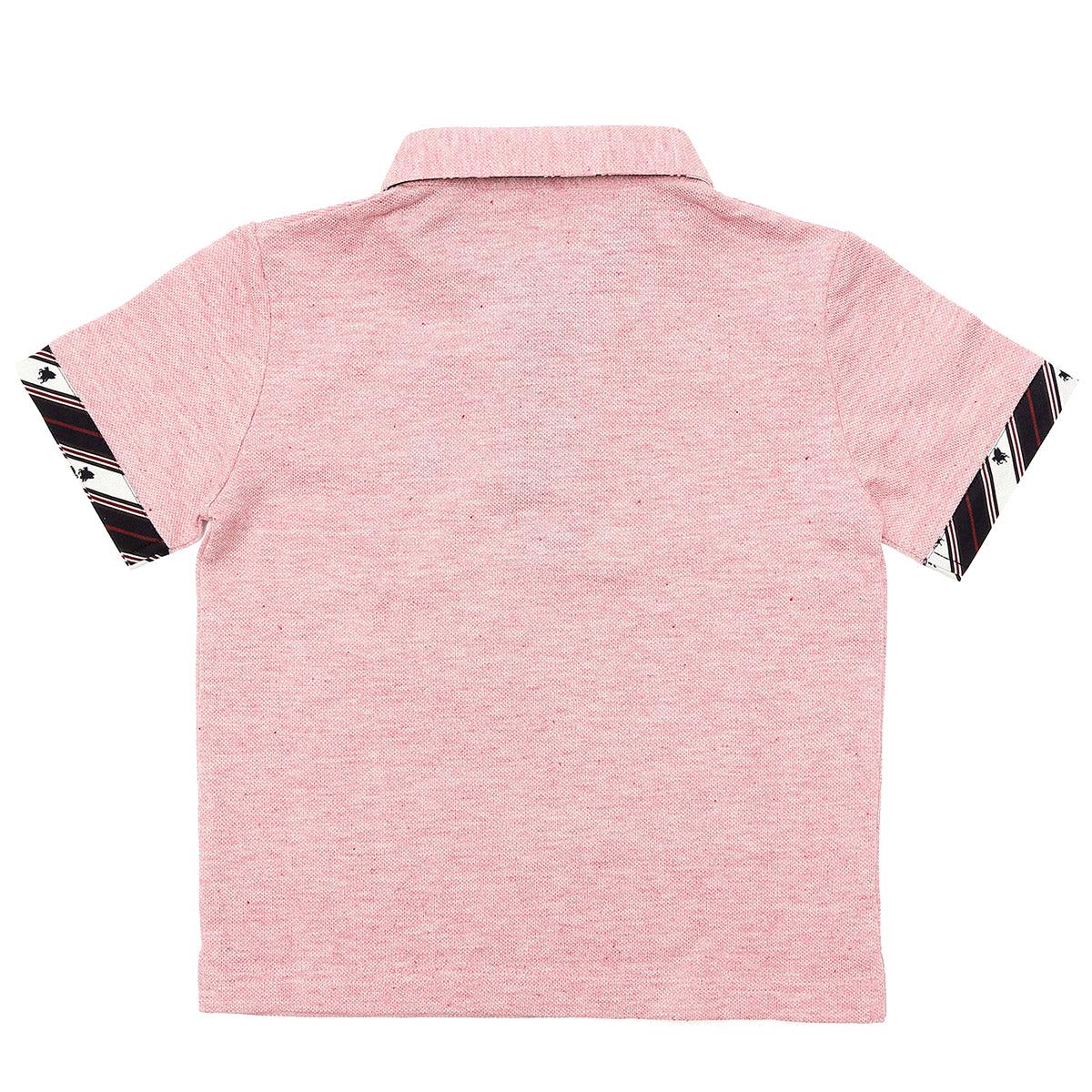 Kid's 100% Organic Cotton Short Sleeve Polo Shirt -13. Miracle Pegasus Design Made in Japan FORTUNA Tokyo