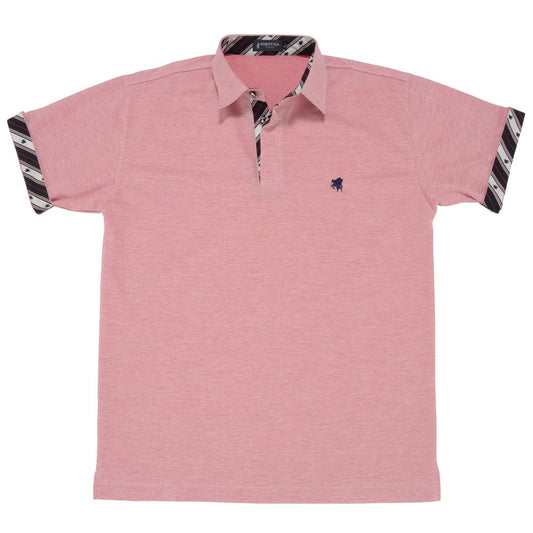 Men’s Short Sleeve Sports Polo Shirt -13. Miracle Pegasus Design Quick Dry Made in Japan FORTUNA Tokyo